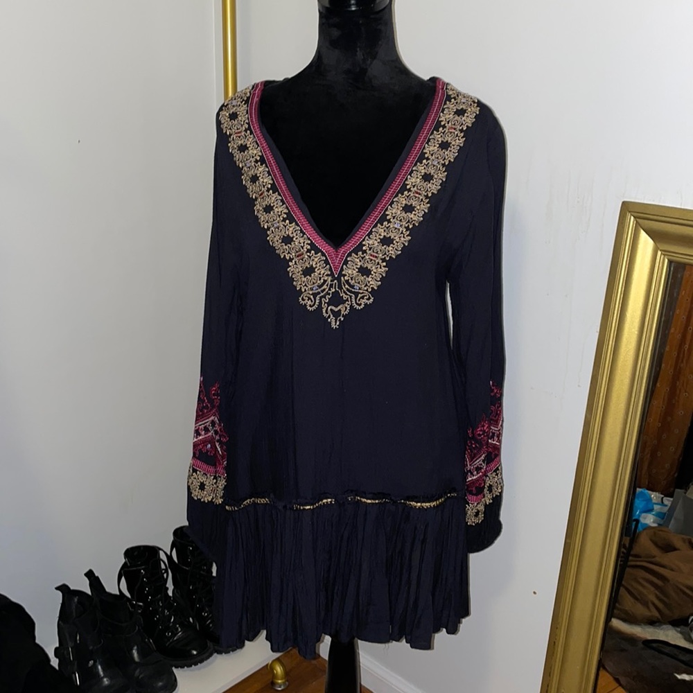 Boho chic, Free People dress! A must-have!